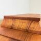 Vintage Art Deco-style walnut cabinet