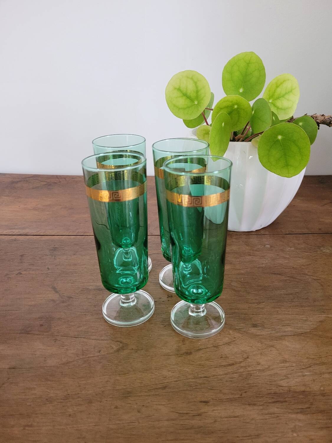 Luminarc set of 4 champagne glasses