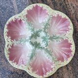 1 Kleber and Guerin oyster barbotine plate from St Clément