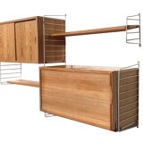 Mid century nisse strinning string wall system 1960