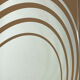 Grand miroir  Op Art, années 70,  Made in England