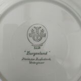 Trio of dessert plates