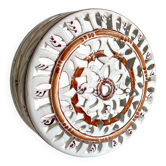 Handcrafted Enamelled Terracotta Wall Light