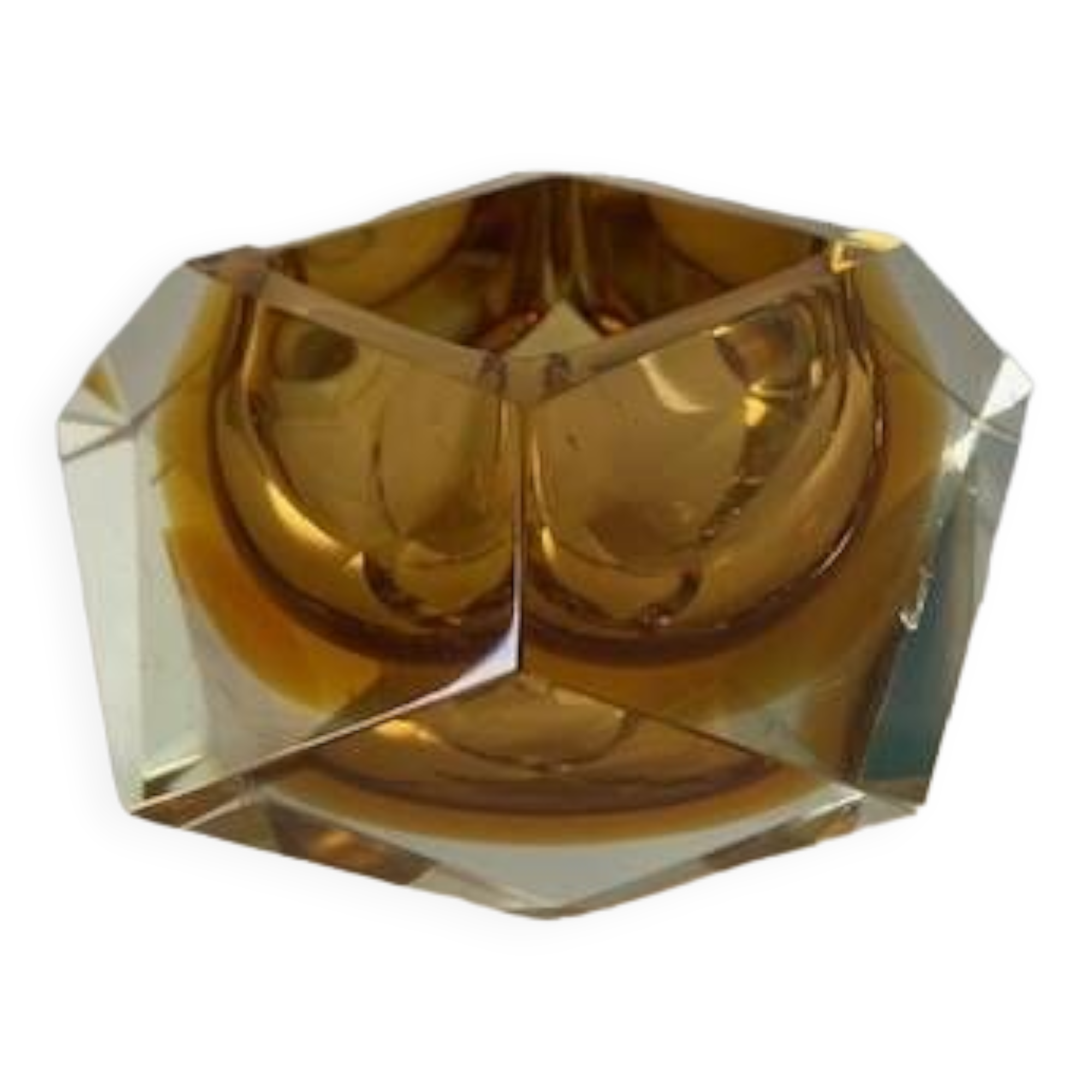 Ashtray Murano large model Flavio Poli Sommerso