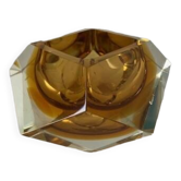 Ashtray Murano large model Flavio Poli Sommerso