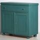 Antique Emerald Green Bedroom Chest of Drawers (c.1920) #4