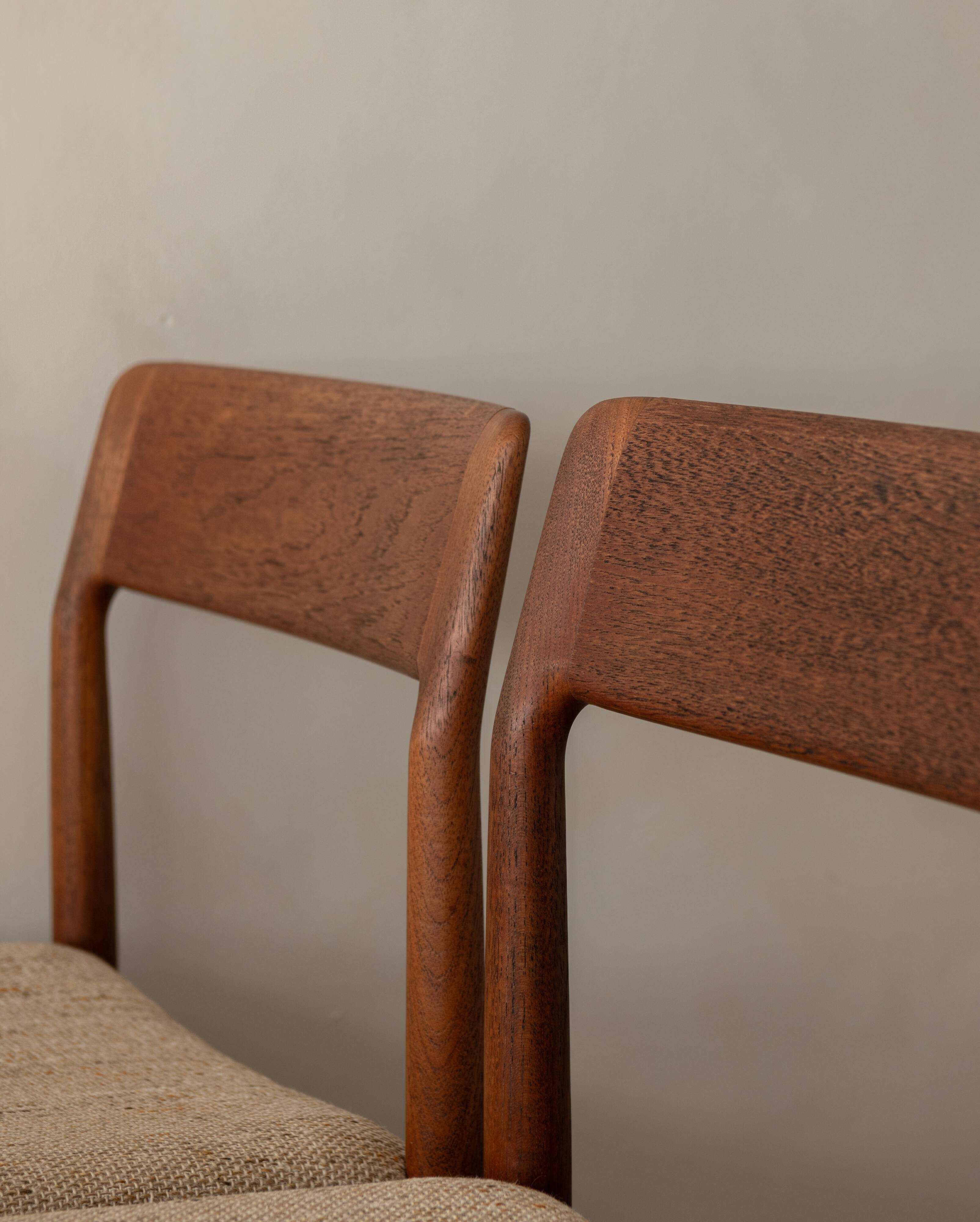 Vintage Dining Chairs by Johannes Nørgaard for Nørgaard Møbelfabrik