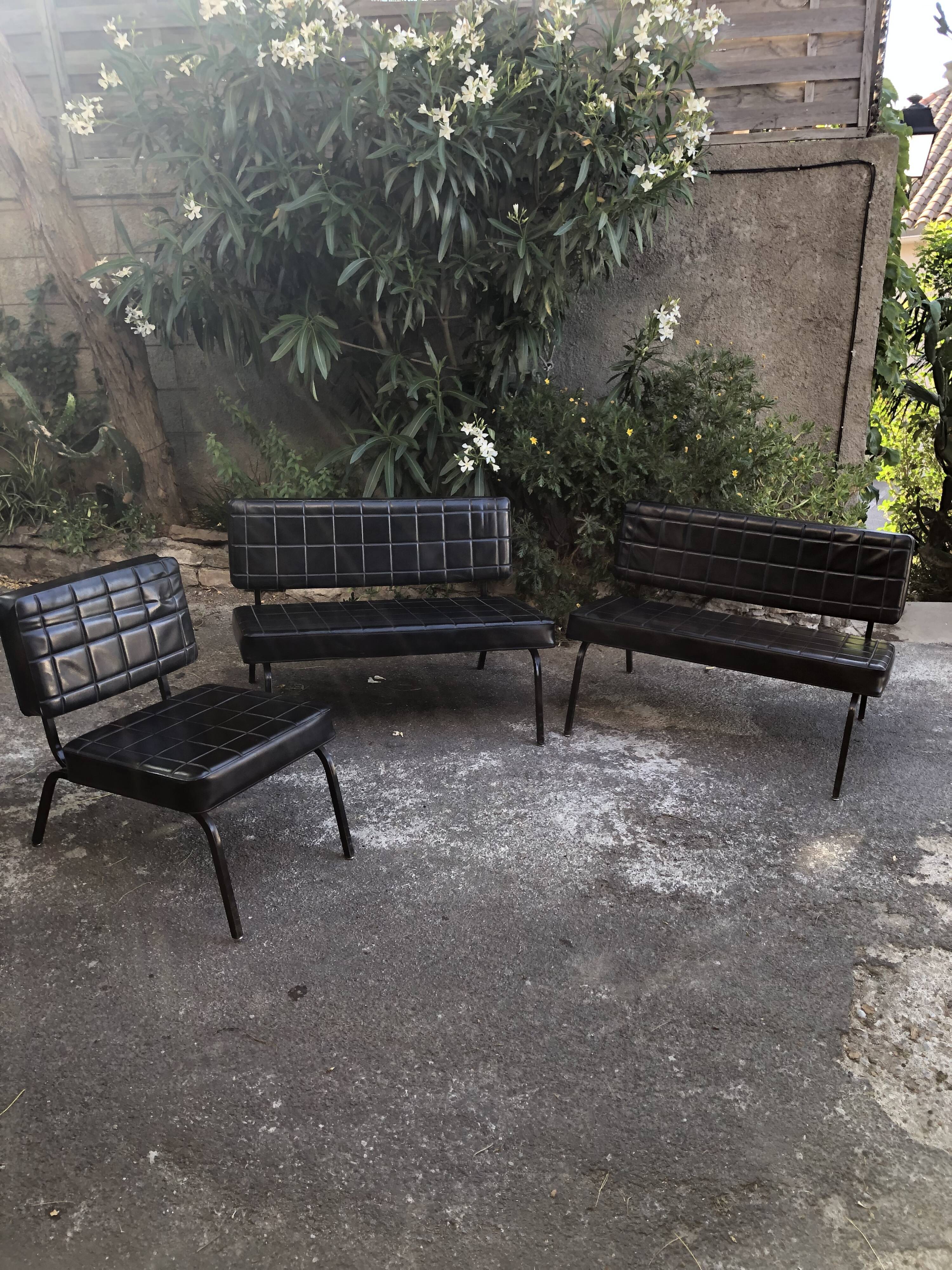 Benches Skaï year 60