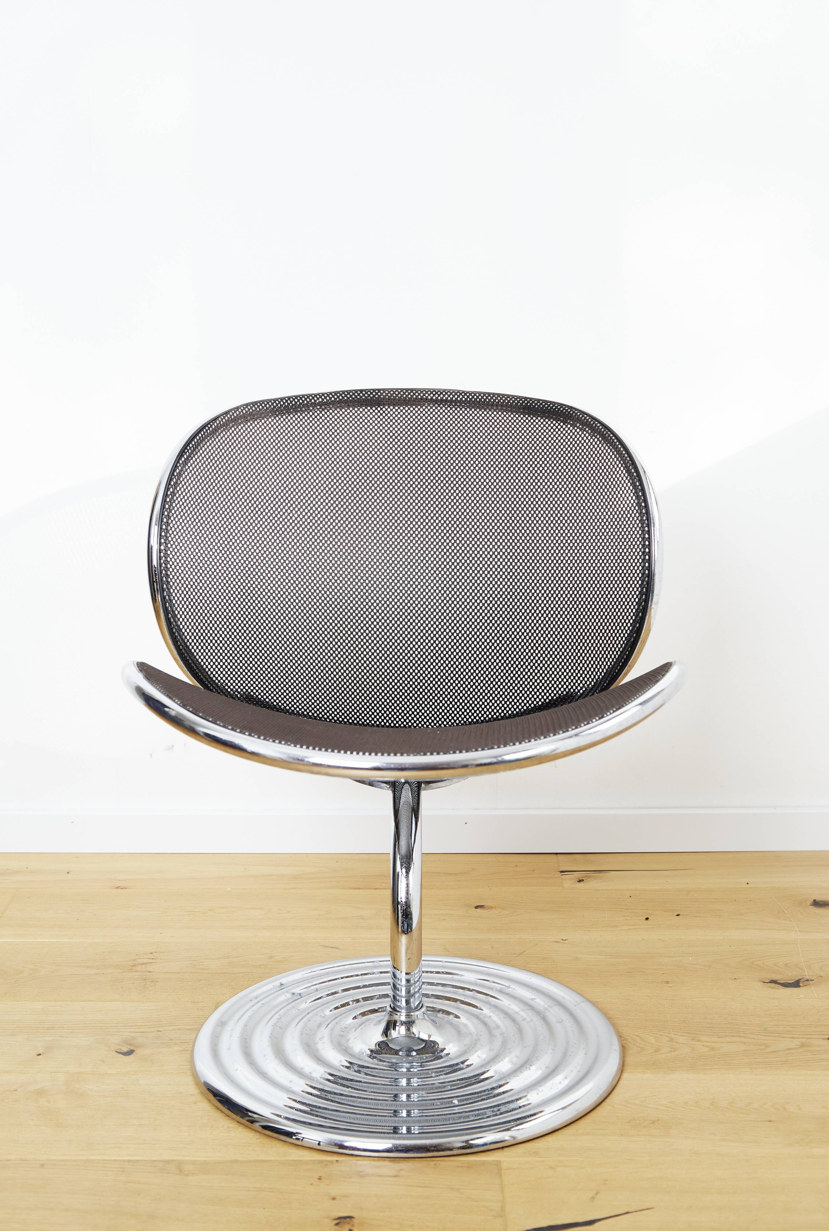 Chaise pivotante Herbert Ohl "O-Line" pour Wilkhan, 1982