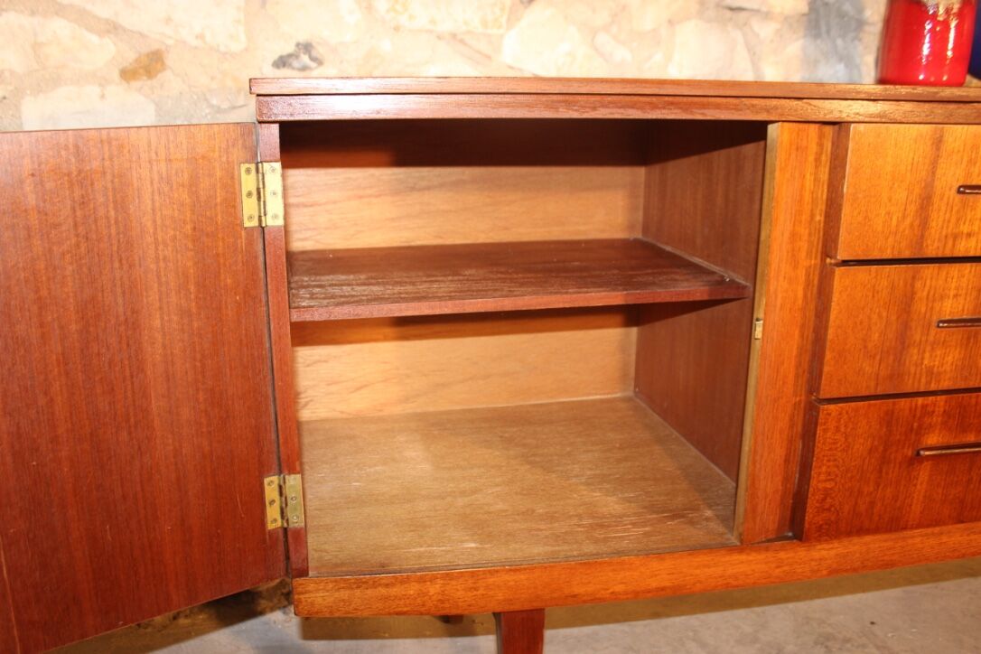 Vintage scandinavian sideboard in teak