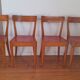 Suite of 4 chairs vintage bistro Diago
