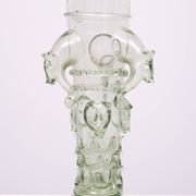 Vase en verre d'art vénitien du début du XXe siècle