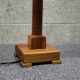Art deco lamp in turned wood 1930