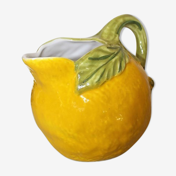 Pitcher in lemon slurry