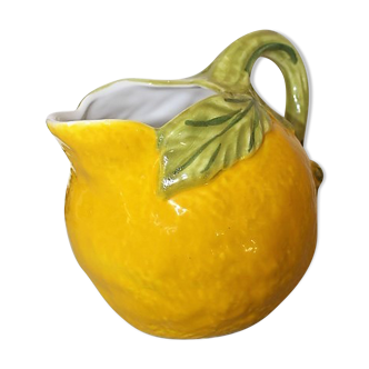 Pitcher in lemon slurry
