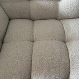 Ecru chaise longue sofa