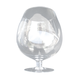 Vase in verre form "verre a pied"