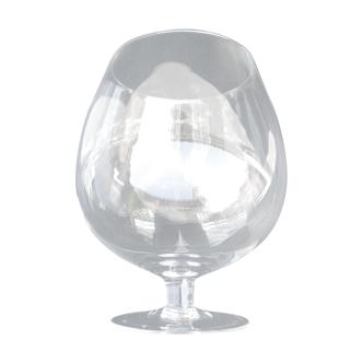 Vase in verre form "verre a pied"