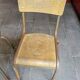 Pair of vintage Mullca school chairs.