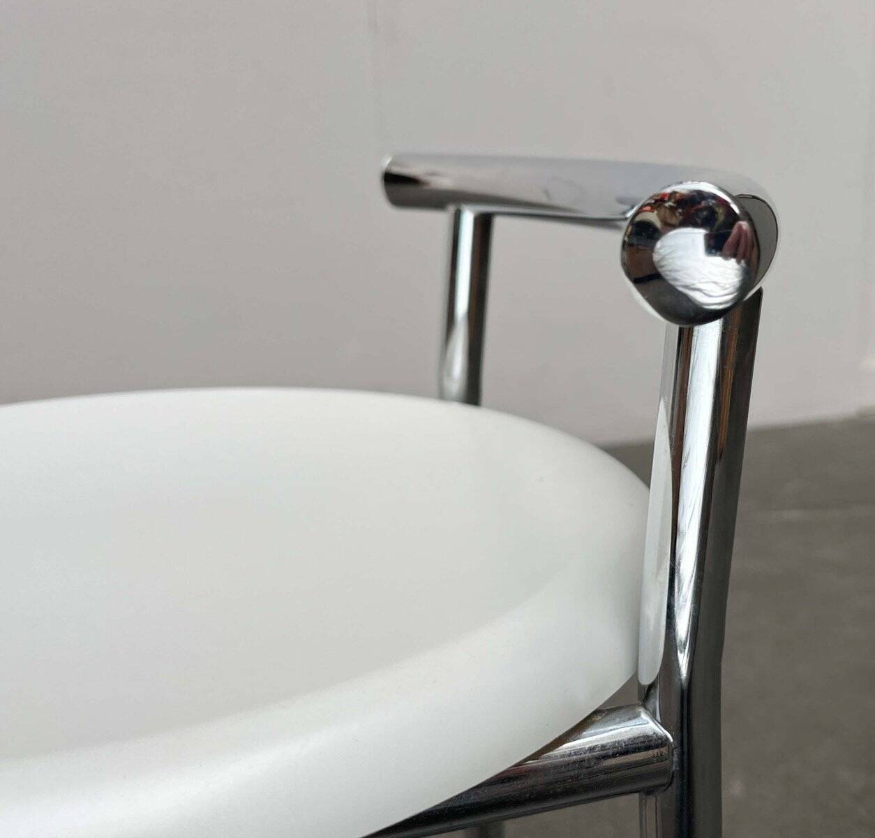 German mid-century space-style stool by Werzalit, 1960s