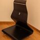 TV unit "Cobra" by Mario Bellini for Horm, Italian design, curved wood and LED.