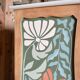 Armoire fleurie années 60