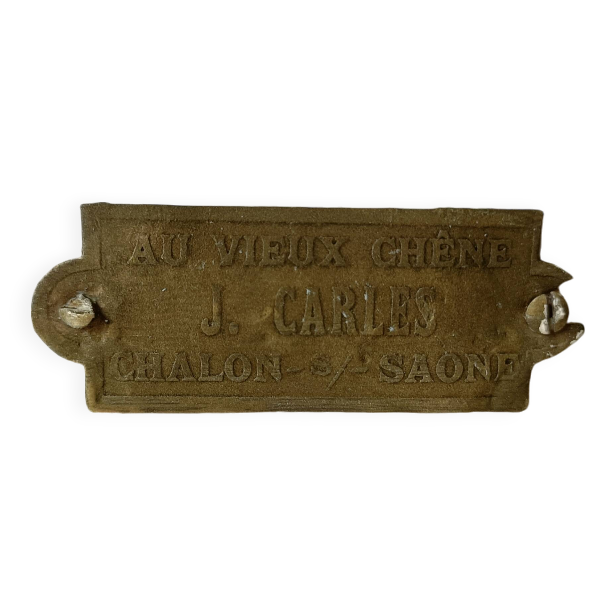 Patinated wooden table, restored.
