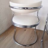 Pair of vintage cantilever chairs Zougoise Victoria, Switzerland.