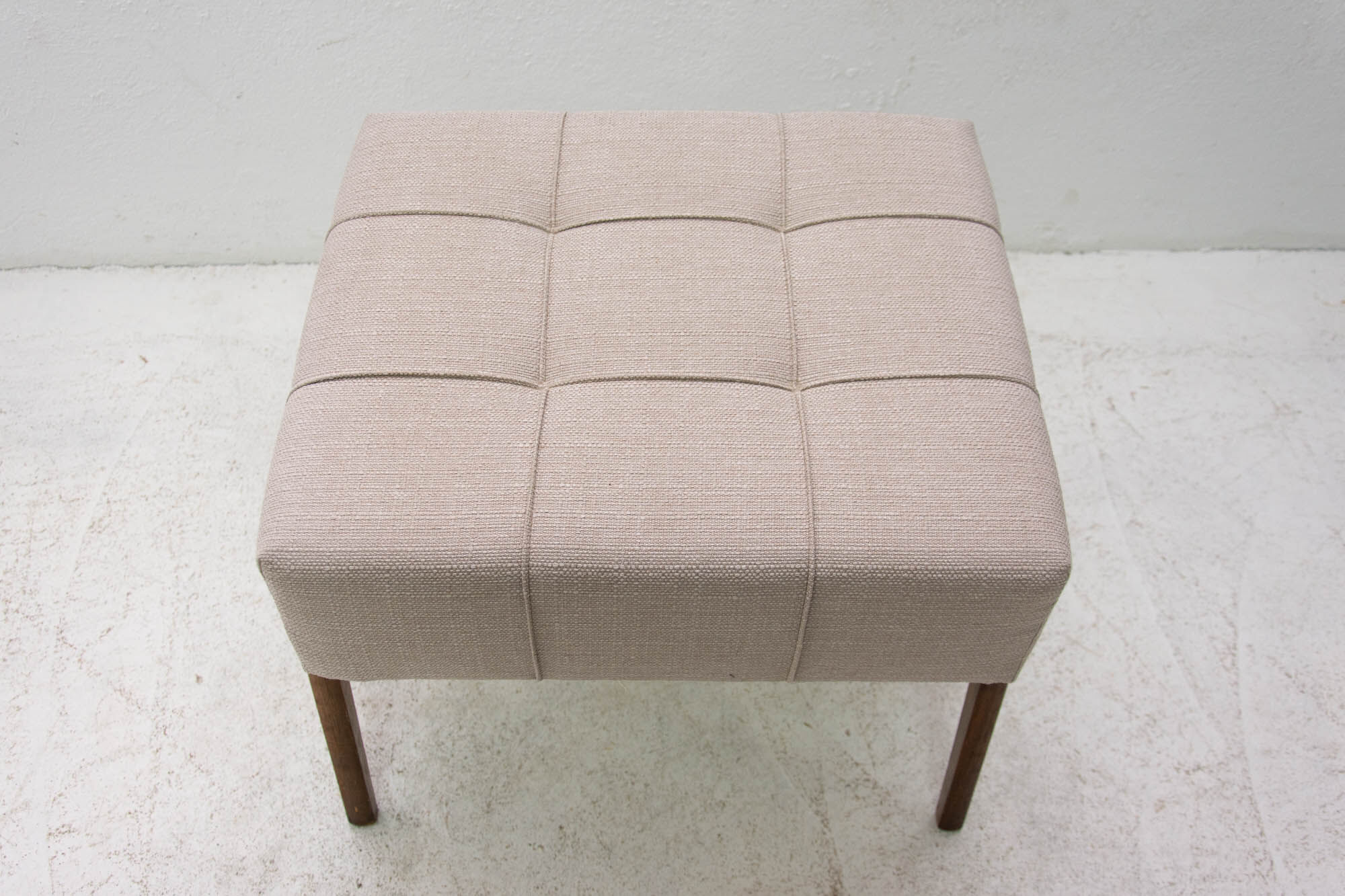 Tabouret en bois 1970, Tchécoslovaquie