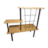 Shelf of the 50s-60s on 3 levels