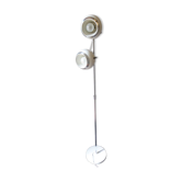Lampadaire eyeball 2 lumières blanc