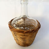 Rattan demijohn