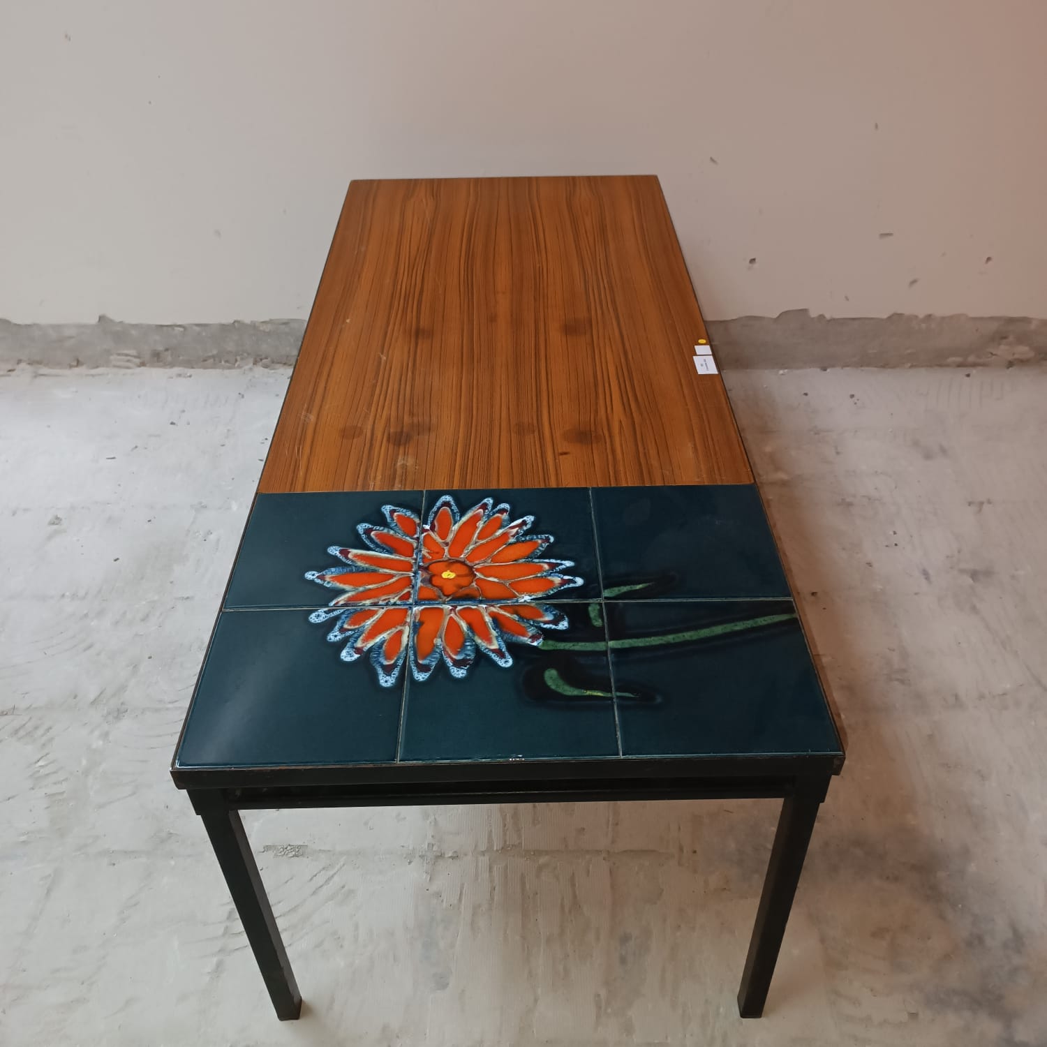 Vallauris ceramic coffee table