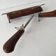 Cutting fork and antique knife