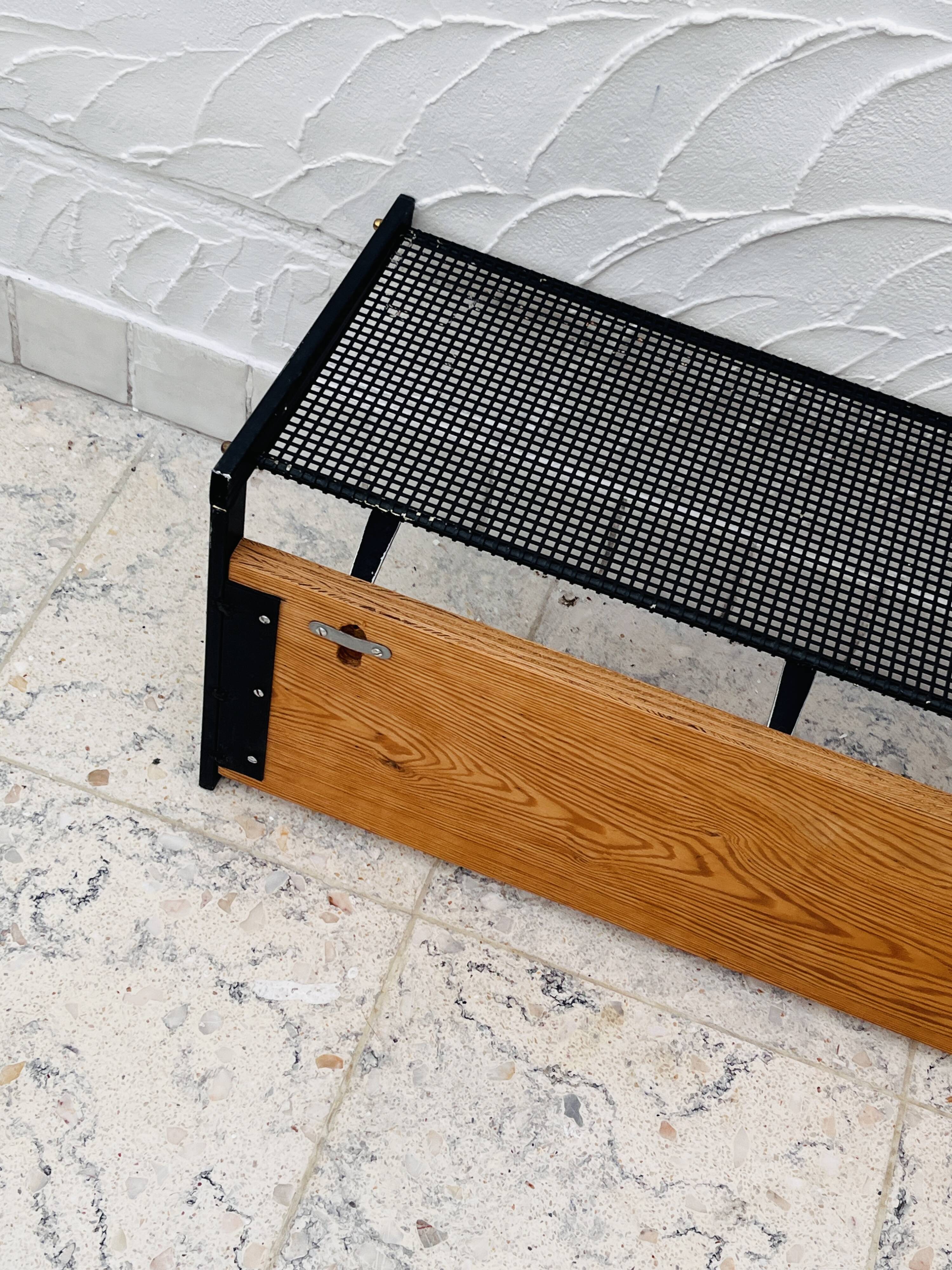 Vintage coat and hat rack