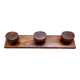 Wooden coat rack