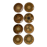 Vintage artisanal plates