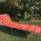 70's Flower Power Deckchair