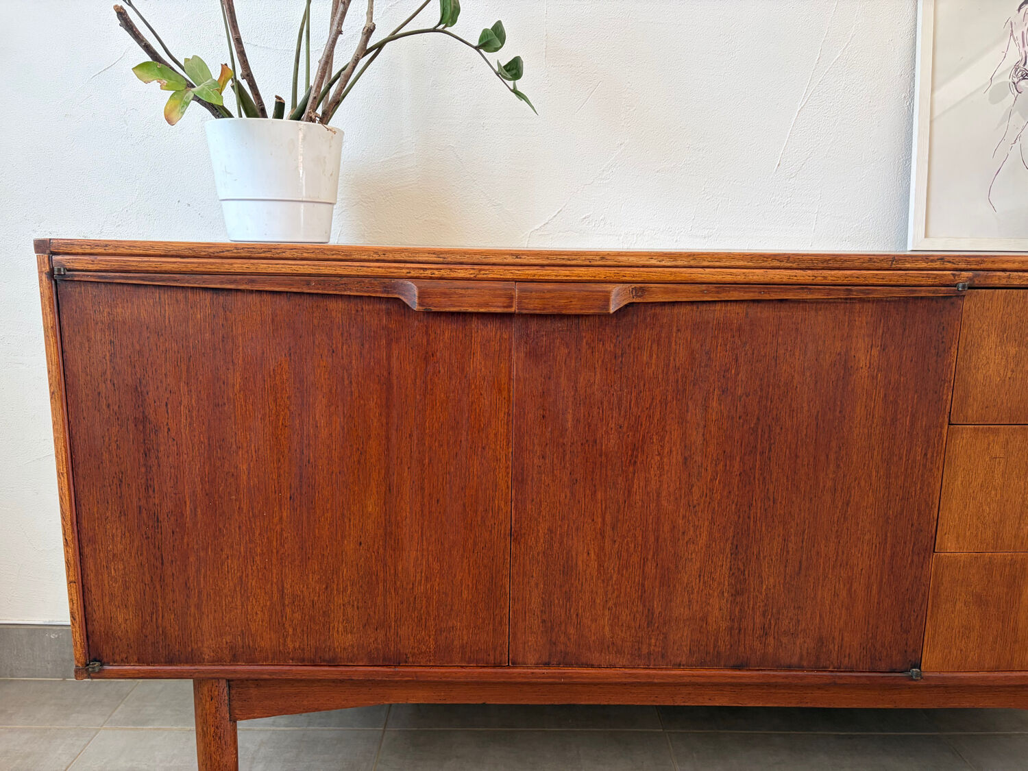 Scandinavian teak sideboard