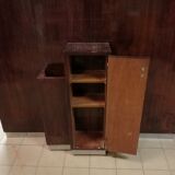 Atypical wall entrance coat rack, 50s