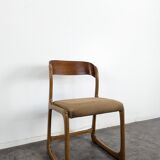 Set of 4 Baumann sled chairs