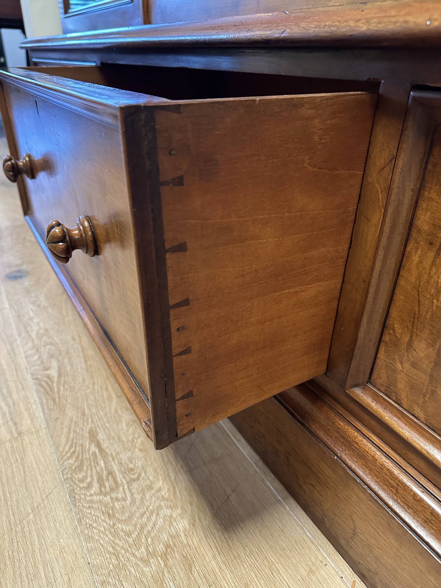 Large three door bookcase