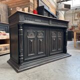Oak counter, late 19th century