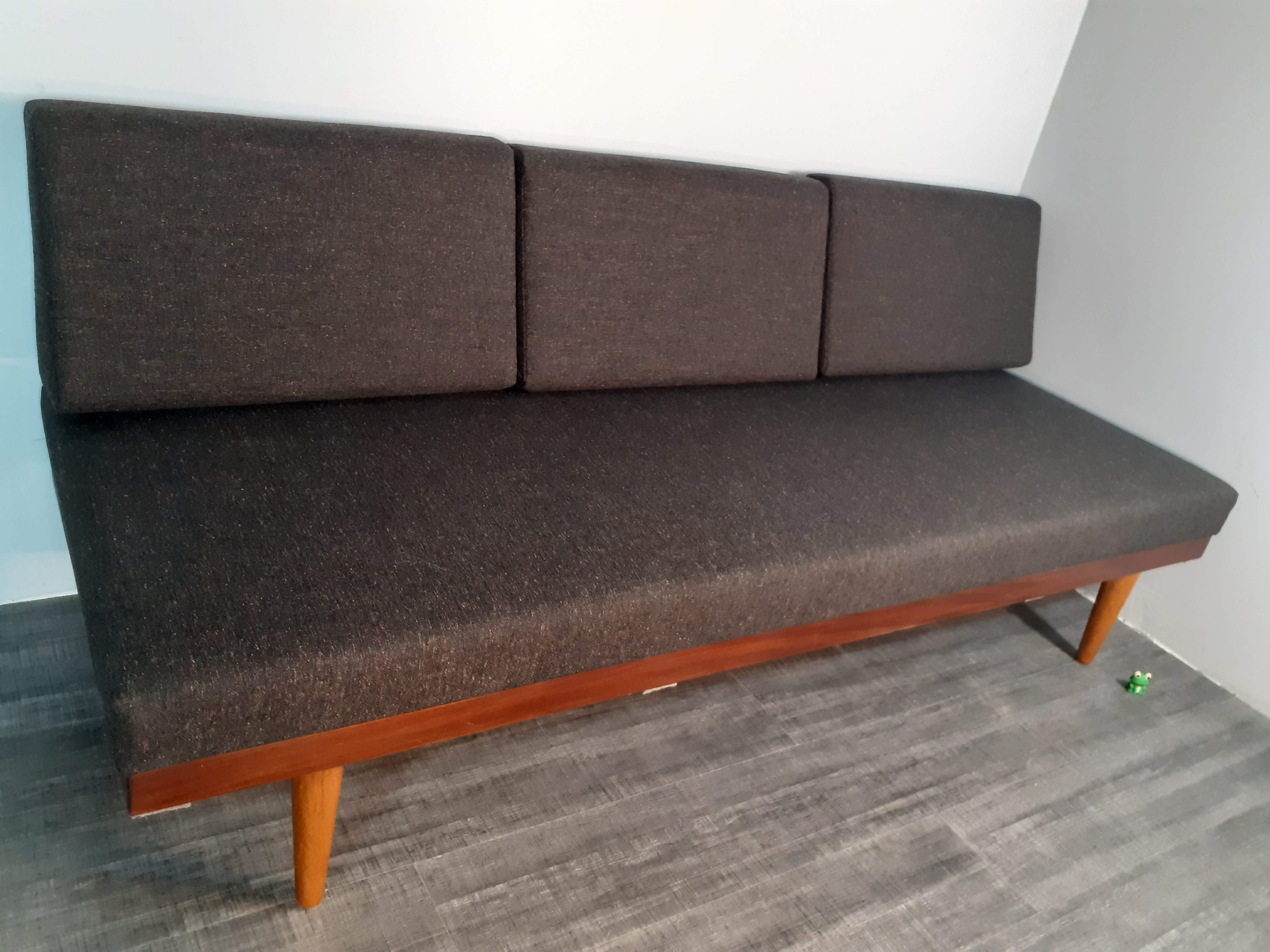 Sofa daybed design Ingmar Relling edition Ekornes 1960s