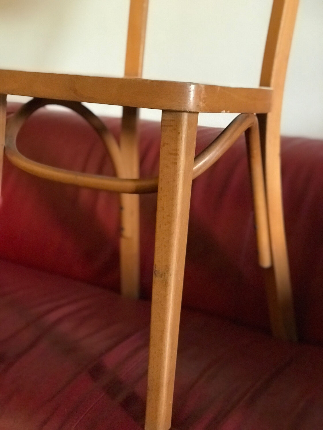 Chaise bistrot en bois