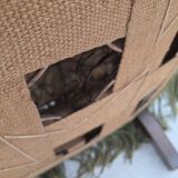 1960s, Danish armchair, original green furniture velour.