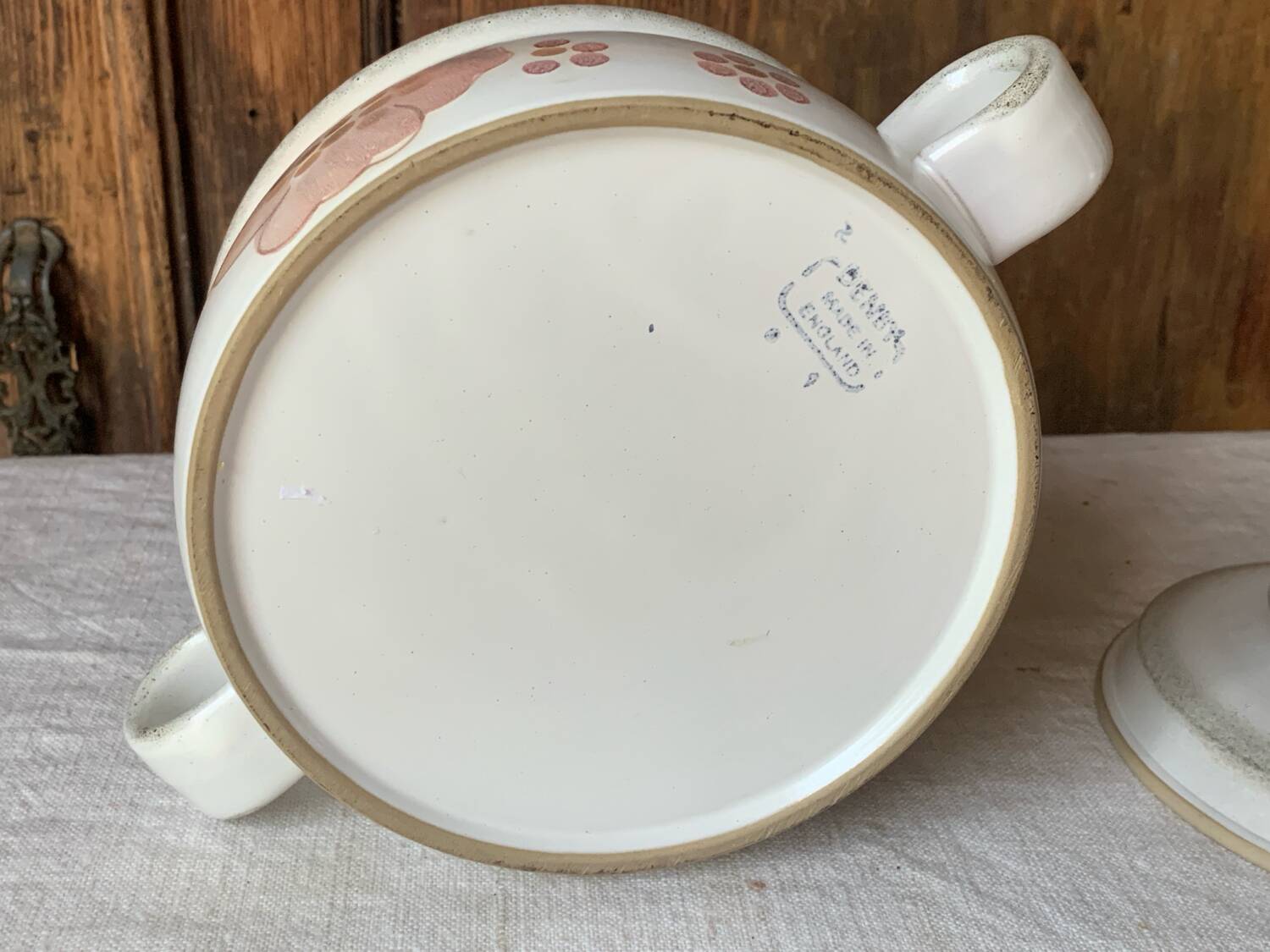 Denby Gypsy stoneware soup tureen 1970