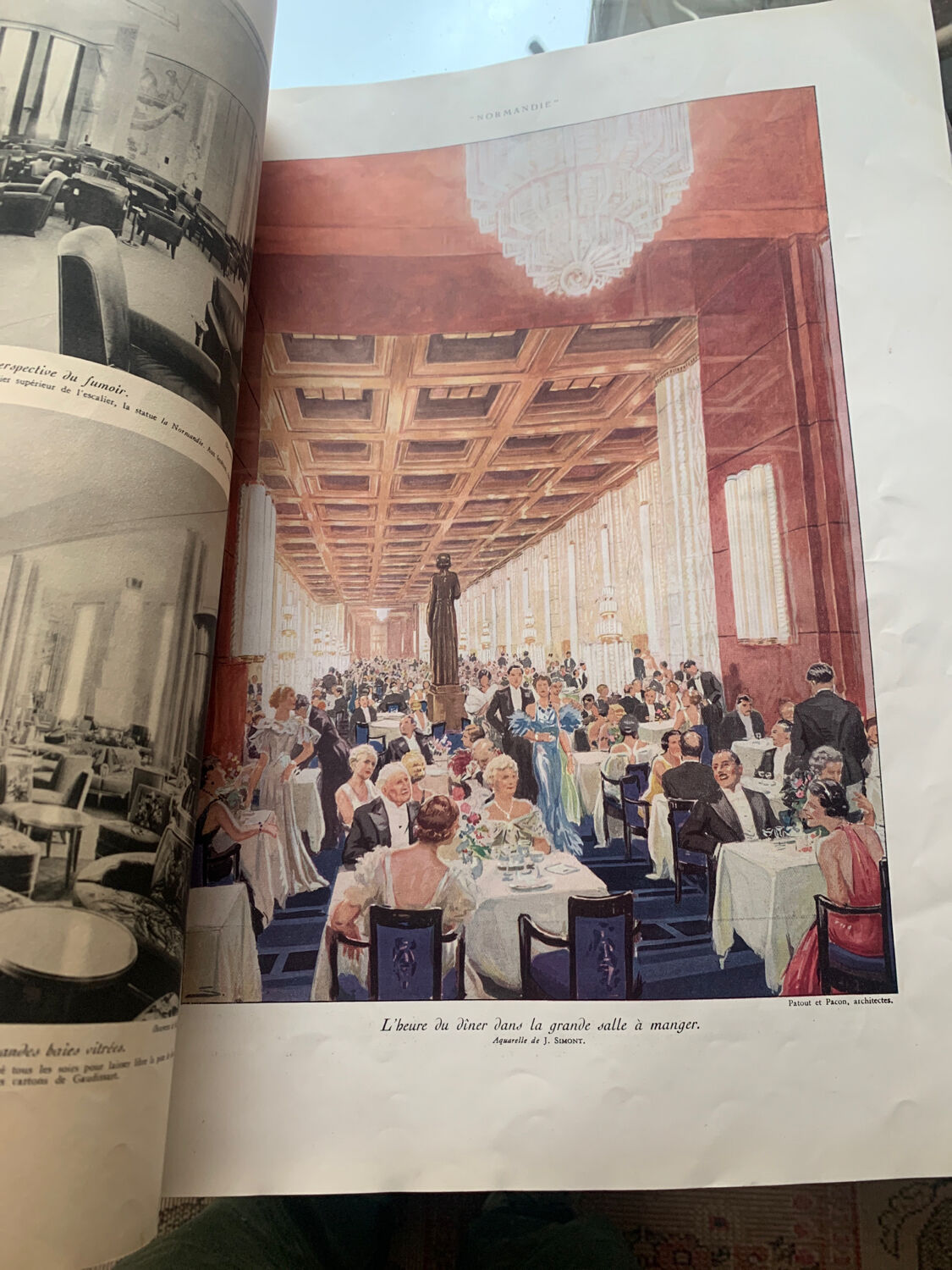 Engraving liner Normandie