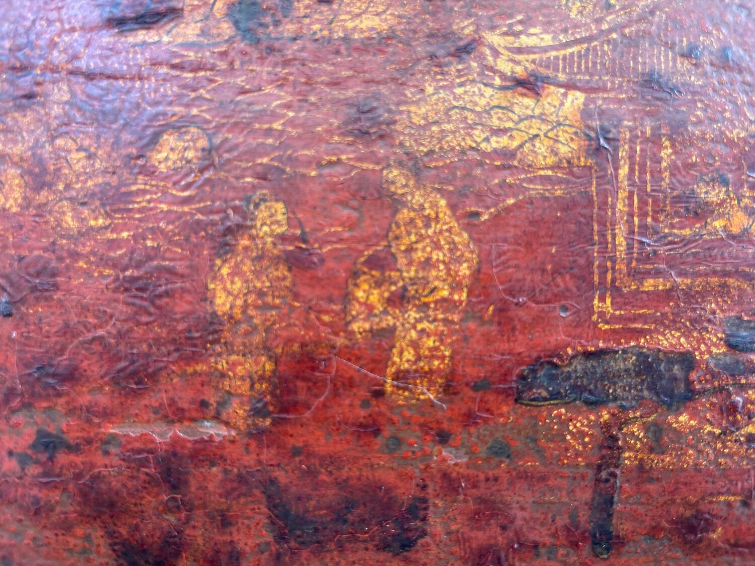 Antique Chinese trunk