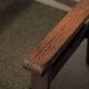 Pair of modernist armchairs in oak, Reconstruction, circa 1940